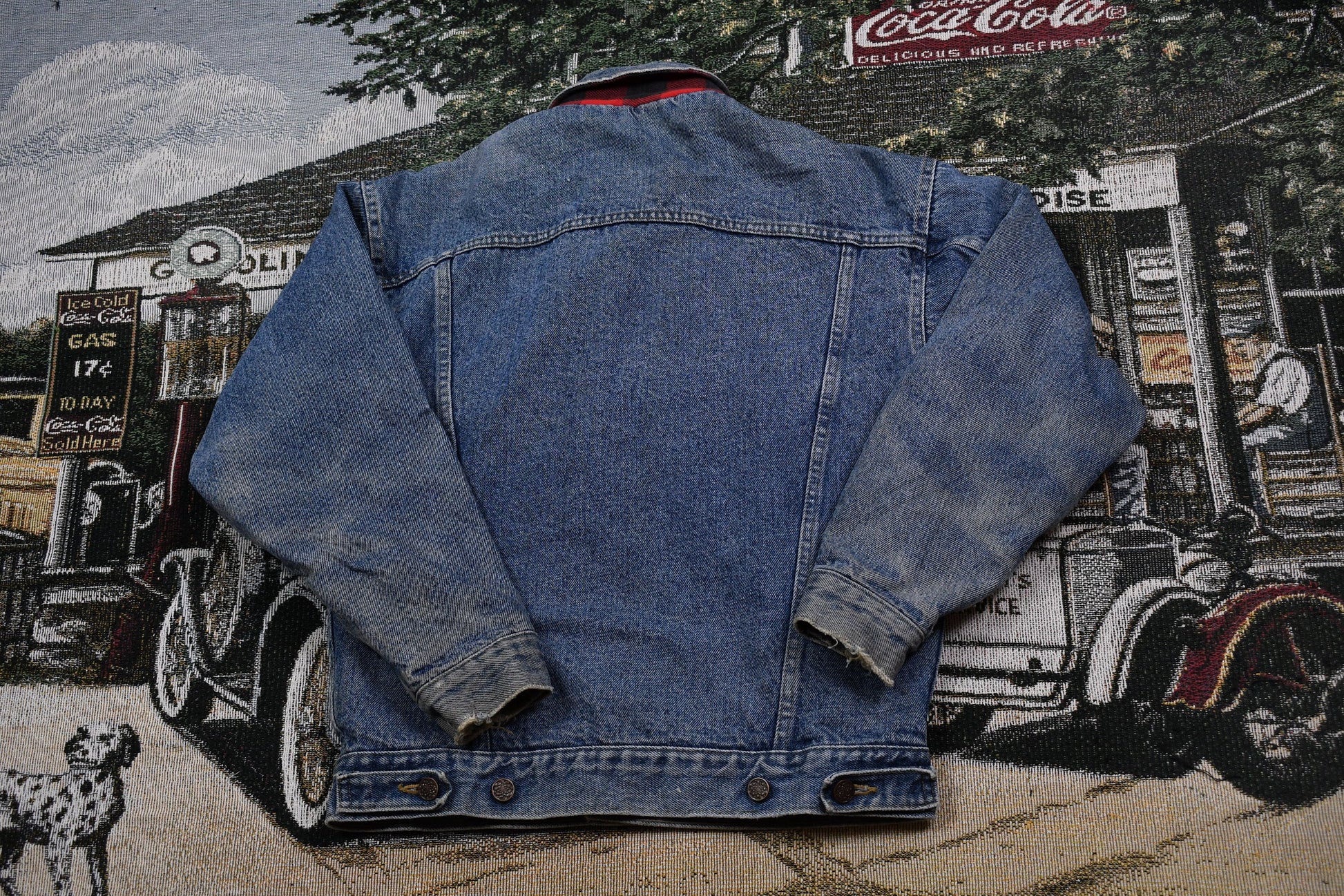 Vintage 1990s Marlboro Country Store Jean Jacket