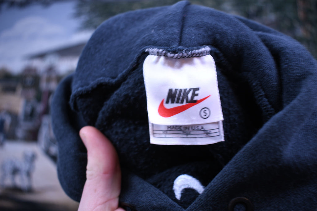 Vintage 1990s Nike Mid Swoosh Hoodie