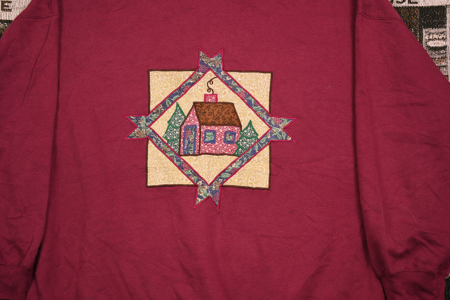 Vintage 1990s House Embroidered Graphic Crewneck