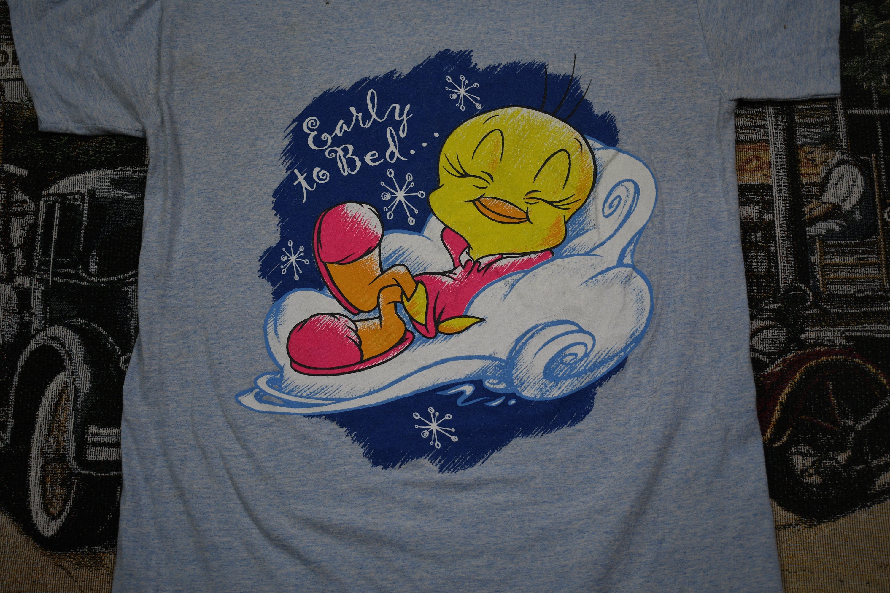 Vintage 1990s Looney Tunes Pajama T Shirt