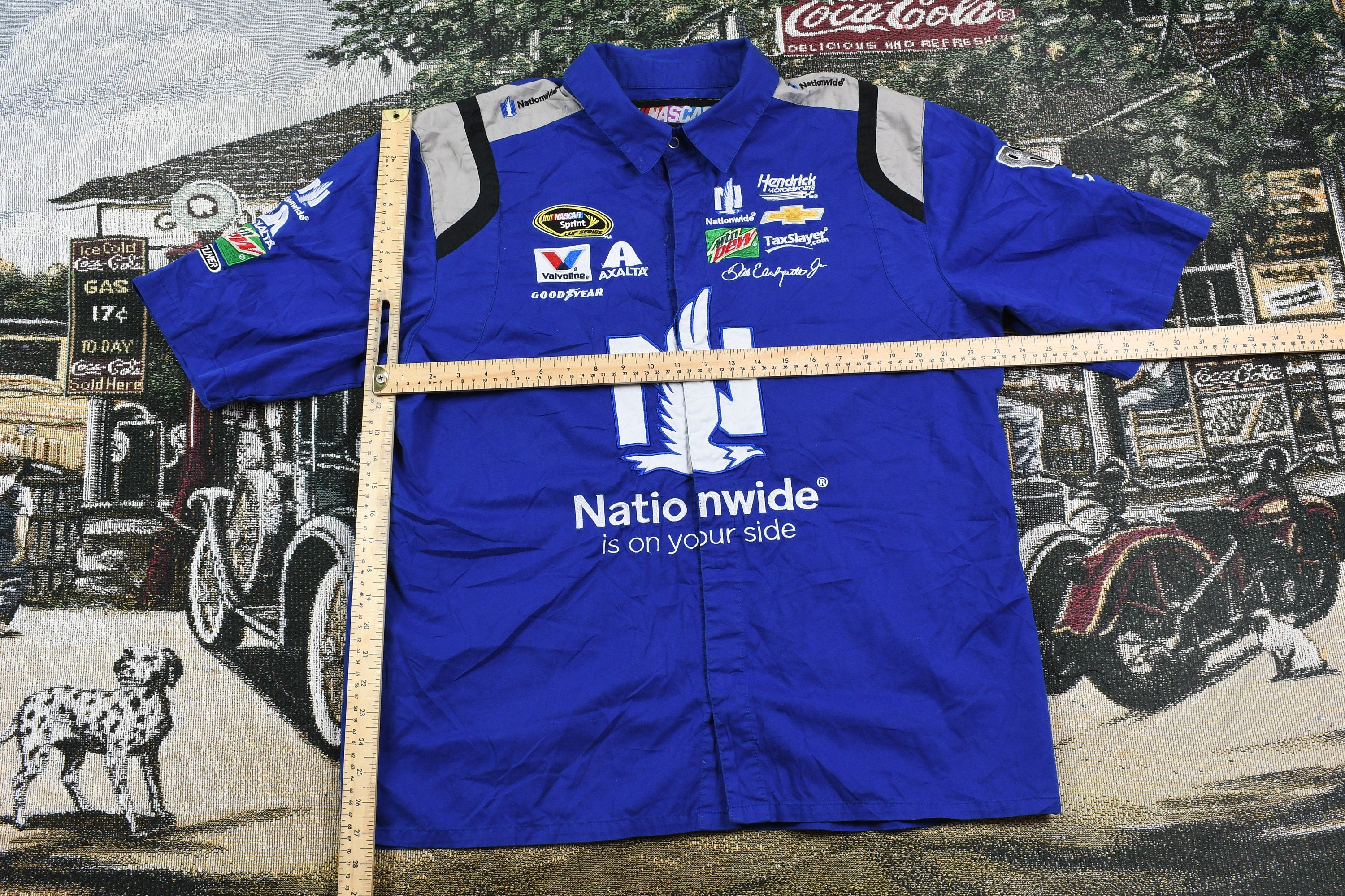 Vintage 1990s Dale Earnhardt Jr NASCAR Pit Crew Shirt