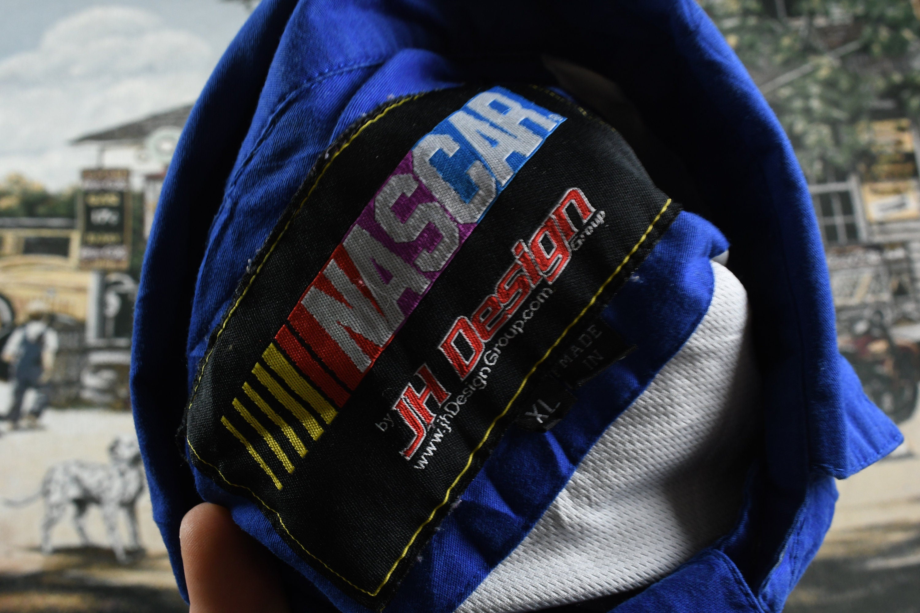 Vintage 1990s Dale Earnhardt Jr NASCAR Pit Crew Shirt