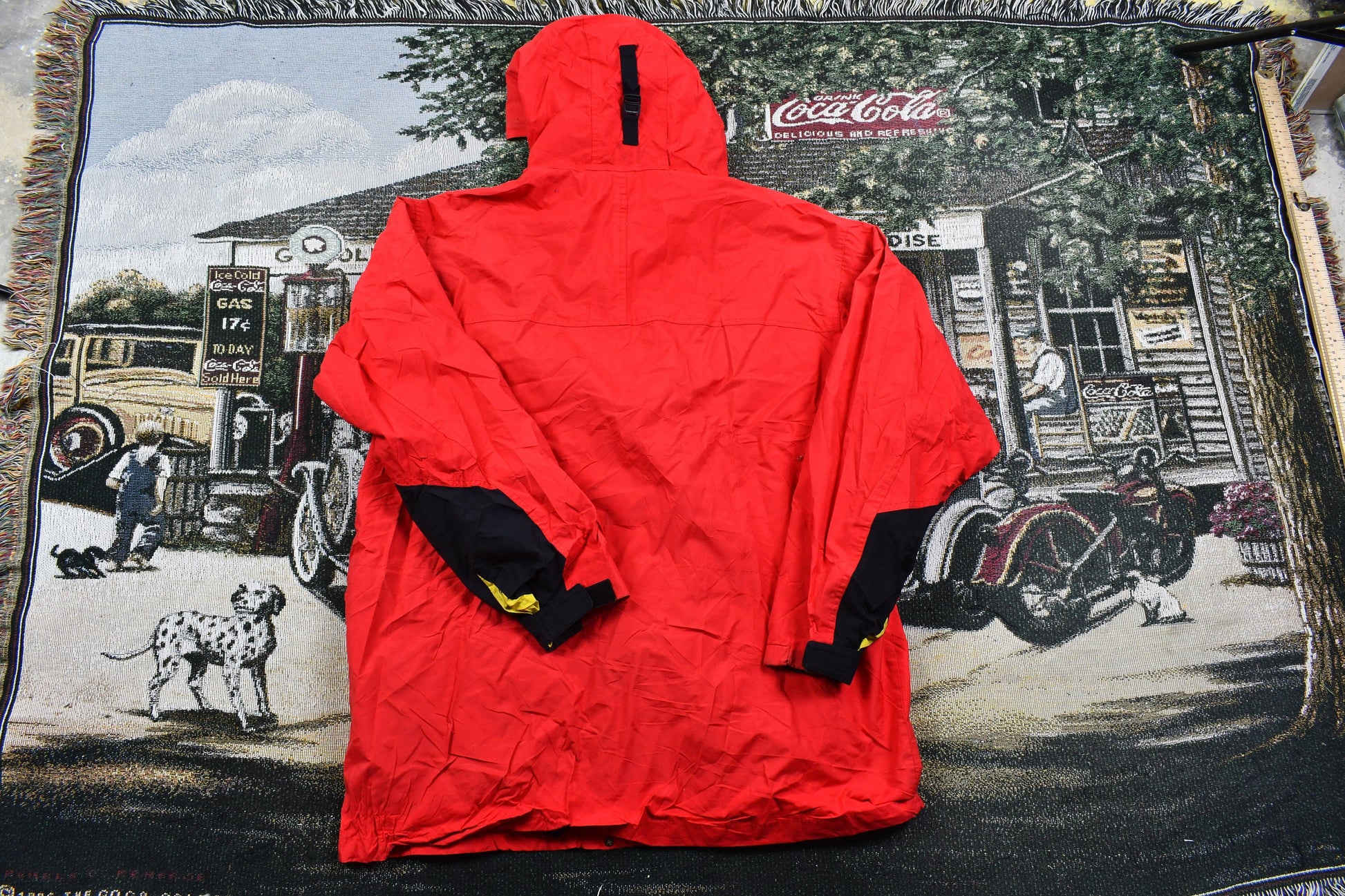 Vintage 1990s Marlboro Adventure Team Nylon Windbreaker Shell Jacket