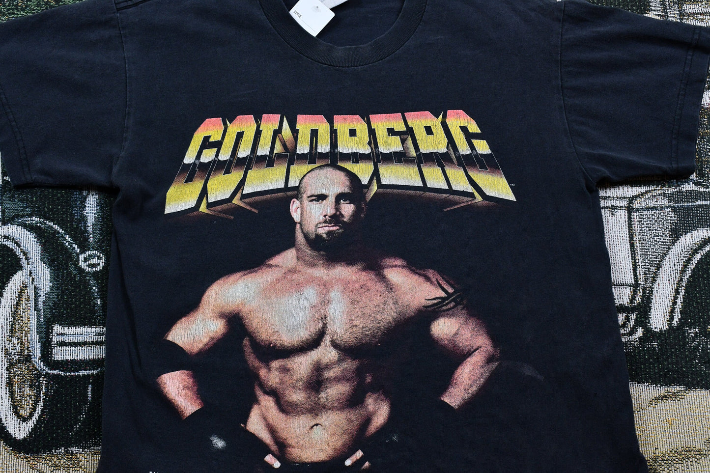 Vintage 1996 WCW Pro Wrestling Goldberg Youth Size T-Shirt / Vintage Wrestling T Shirt / 80s / 90s / Streetwear / Retro Style