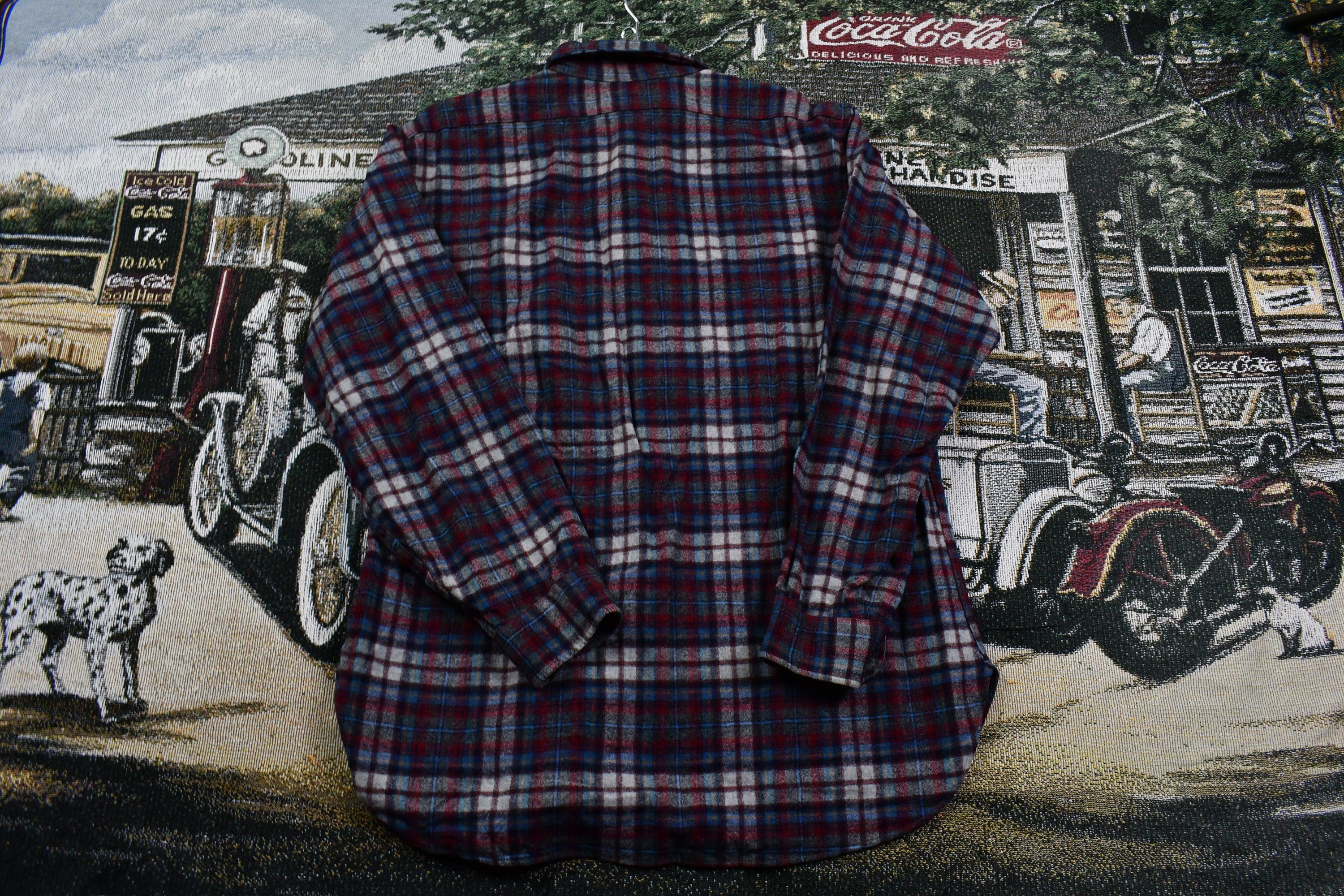 Vintage 1960s Pendleton Wool Vintage Button Up Shirt