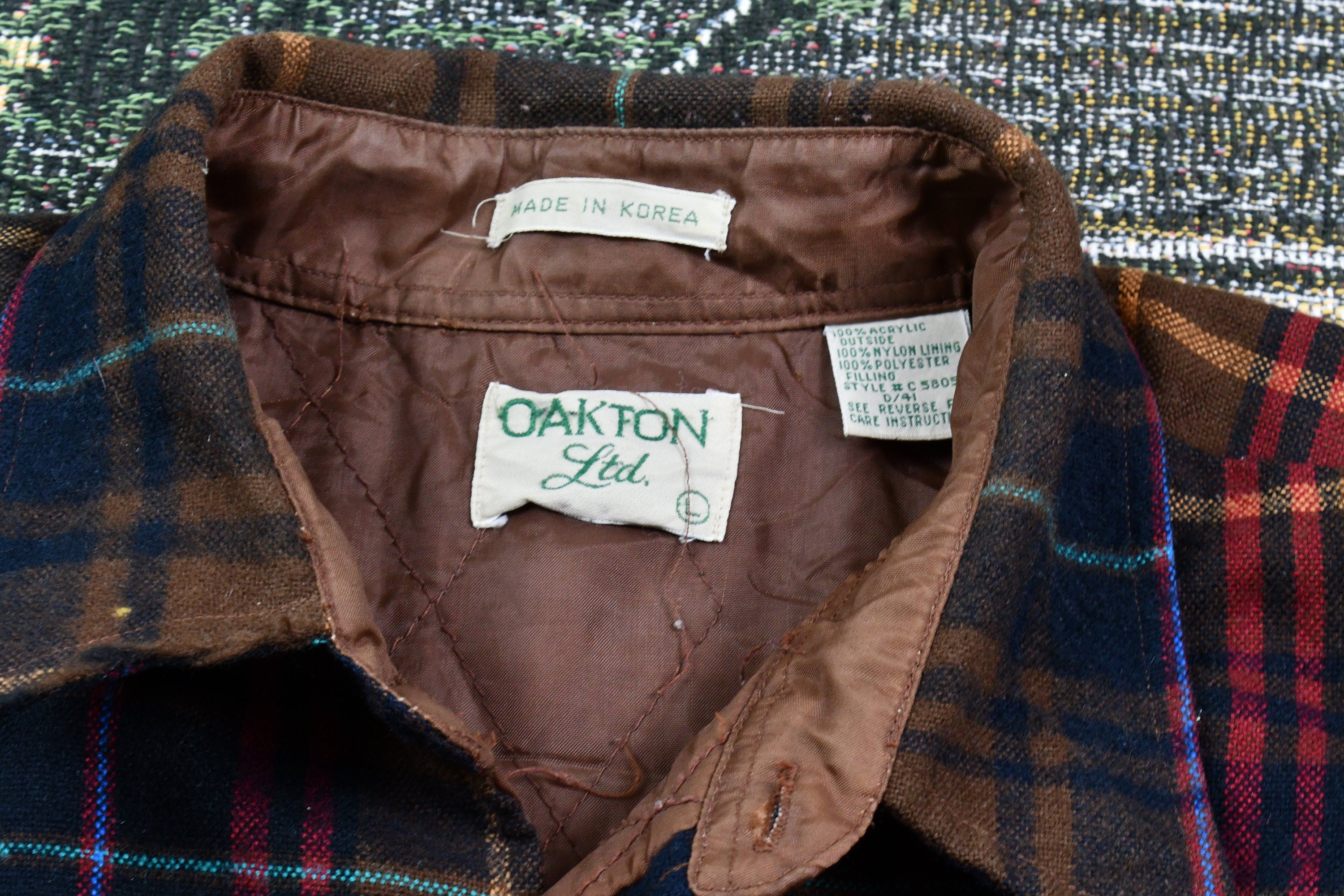 Vintage 1990s Oakton LTD Vintage Button Up Shirt