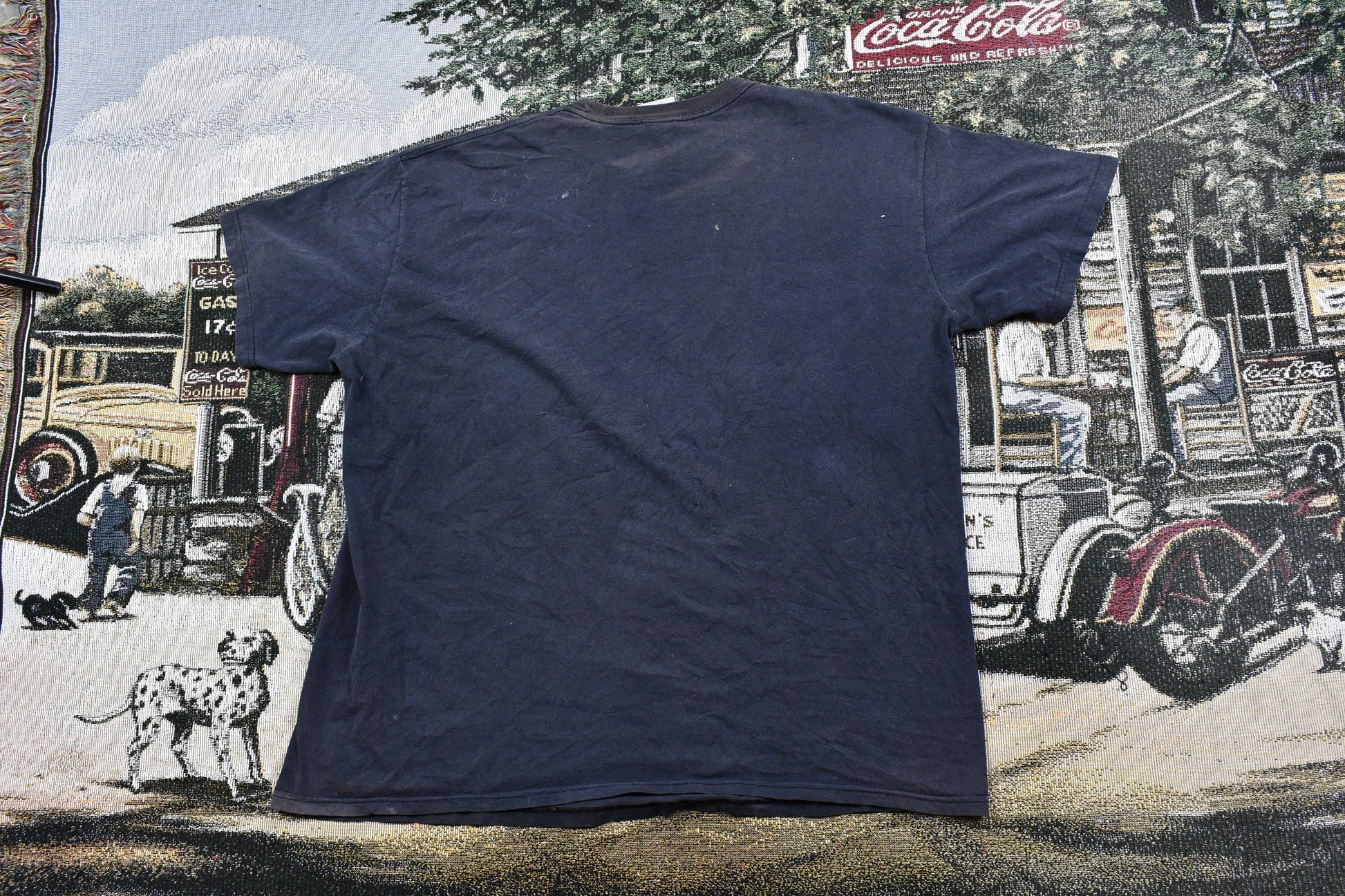 Vintage Y2K Distressed Nike Mini Swoosh Embroidered T-Shirt