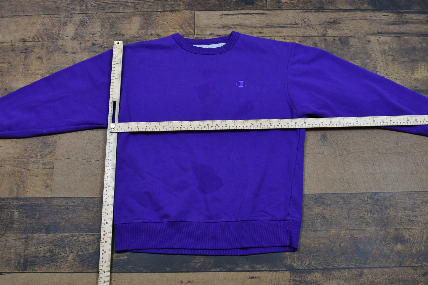 Vintage Champion Embroidered Logo Crewneck