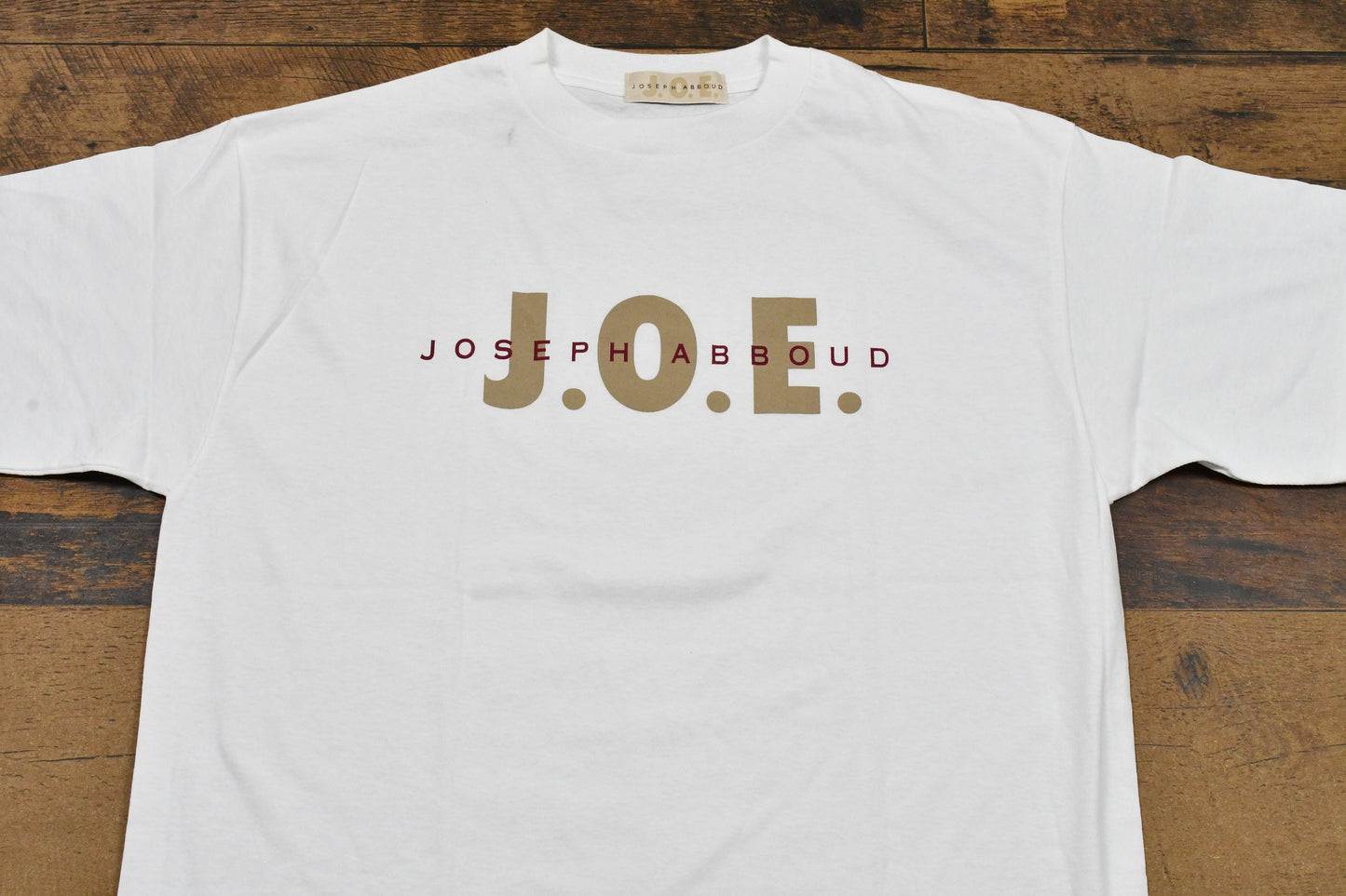 Vintage 1990s Joseph Abboud J.O.E. Single Stitch T-Shirt