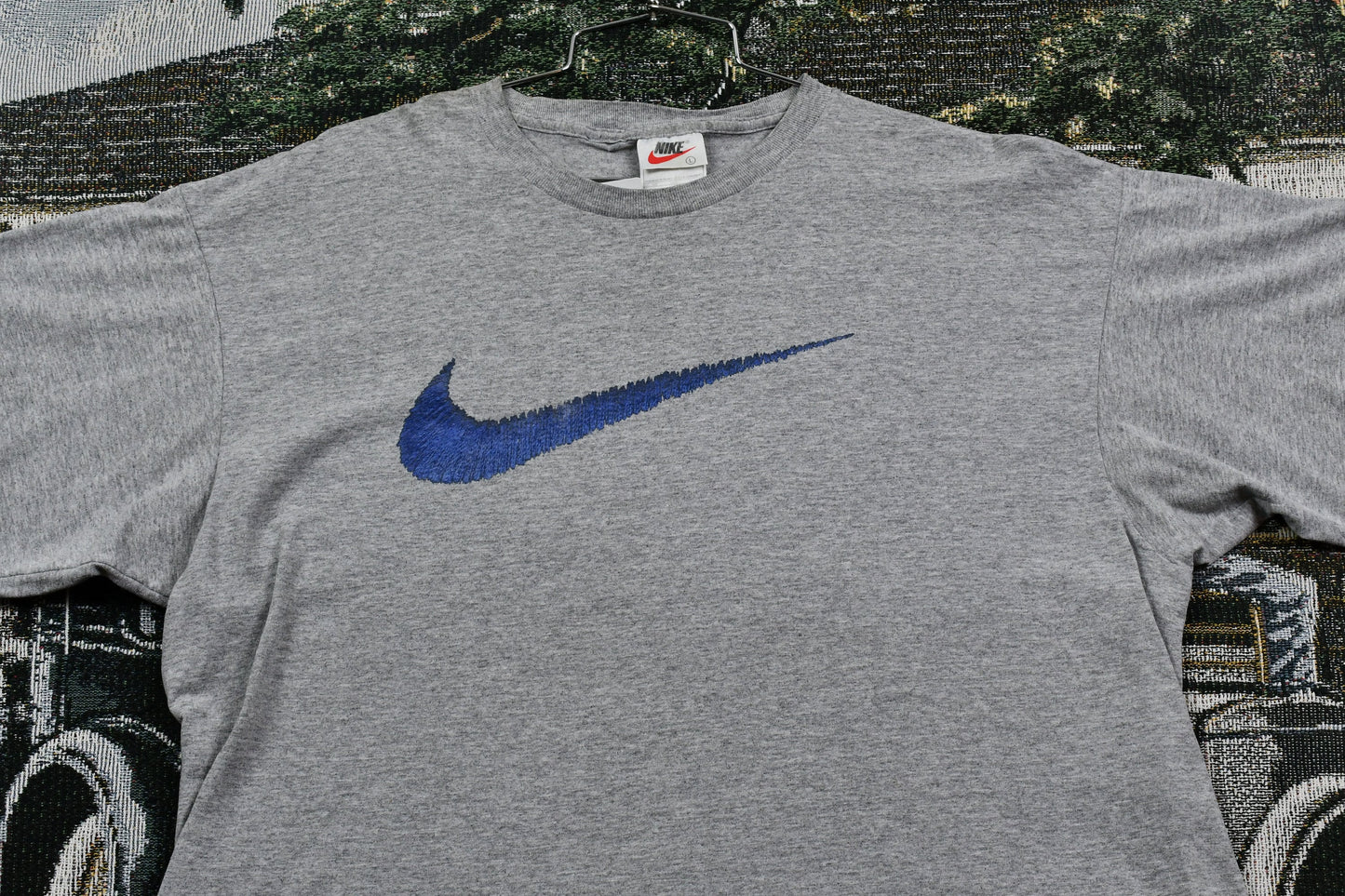 Vintage 1990s Nike Swoosh T-Shirt / 90s Nike T Shirt / 80s / 90s / Streetwear / Retro Style