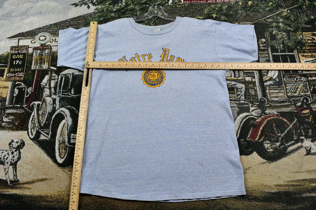 Vintage 1980s University Of Notre Dame Champion Single Stitch T-Shirt