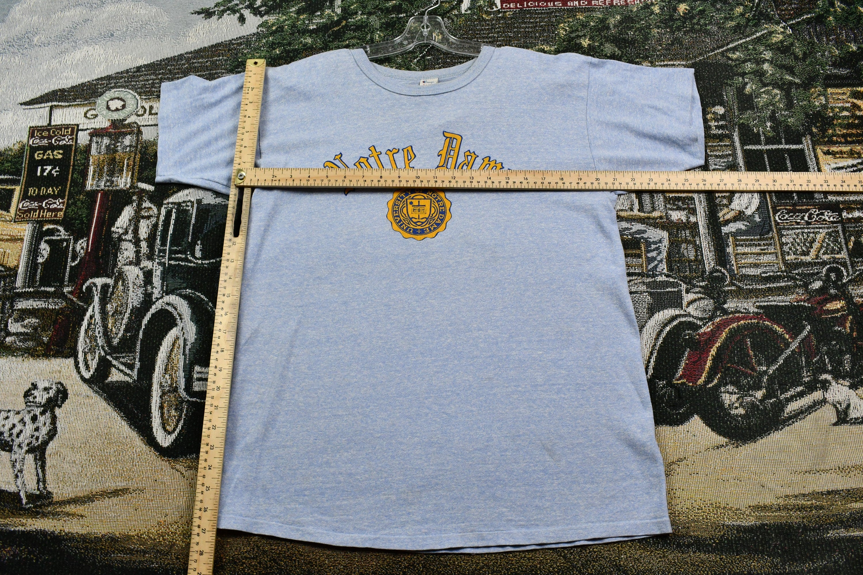 Vintage 1980s University Of Notre Dame Champion Single Stitch T-Shirt