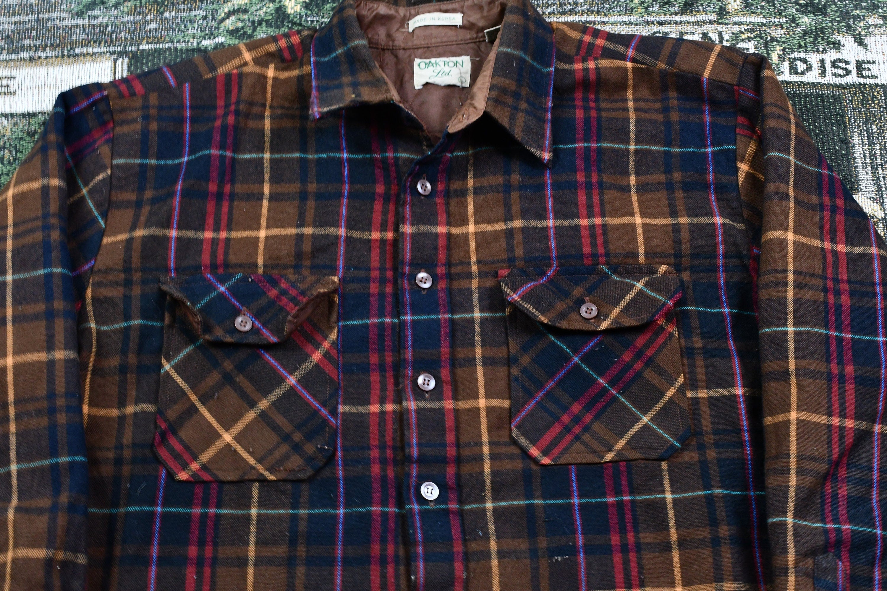 Vintage 1990s Oakton LTD Vintage Button Up Shirt