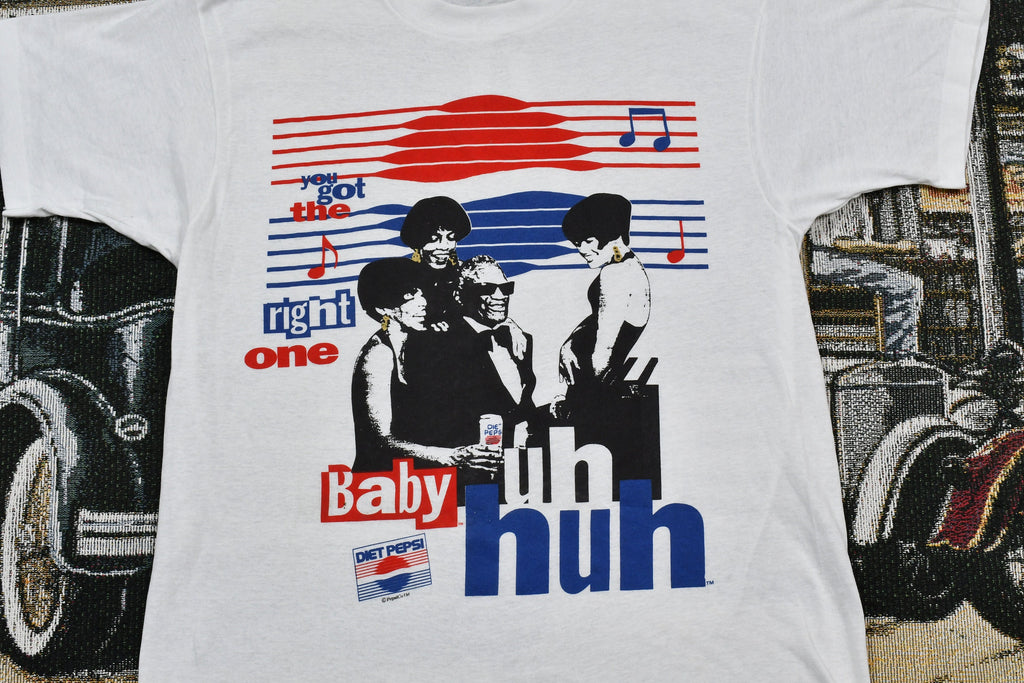 Vintage 1980s Diet Pepsi Promo Single Stitch Deadstock T-Shirt