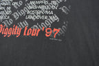 1997 Black Street No Diggity Tour T-shirt