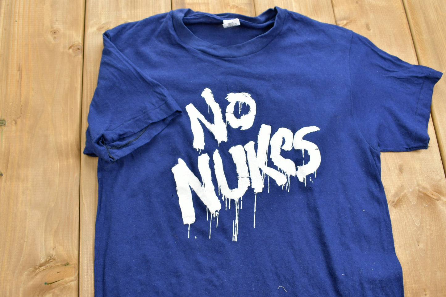 Vintage 1980 No Nukes Movie Promo T-shirt / MGM / Universal Studios / Single Stitch / Rare Vintage / Vintage T-shirt