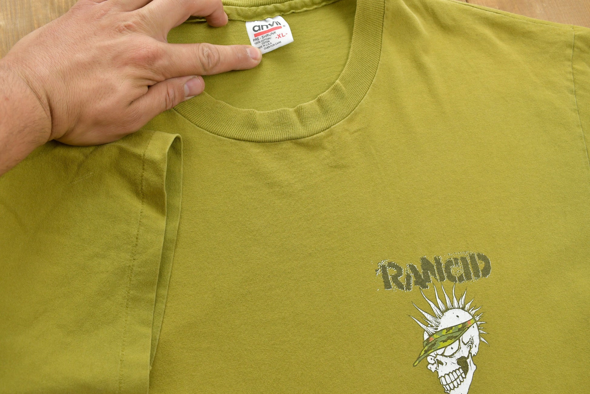 Vintage 1990s Rancid Tour T-shirt