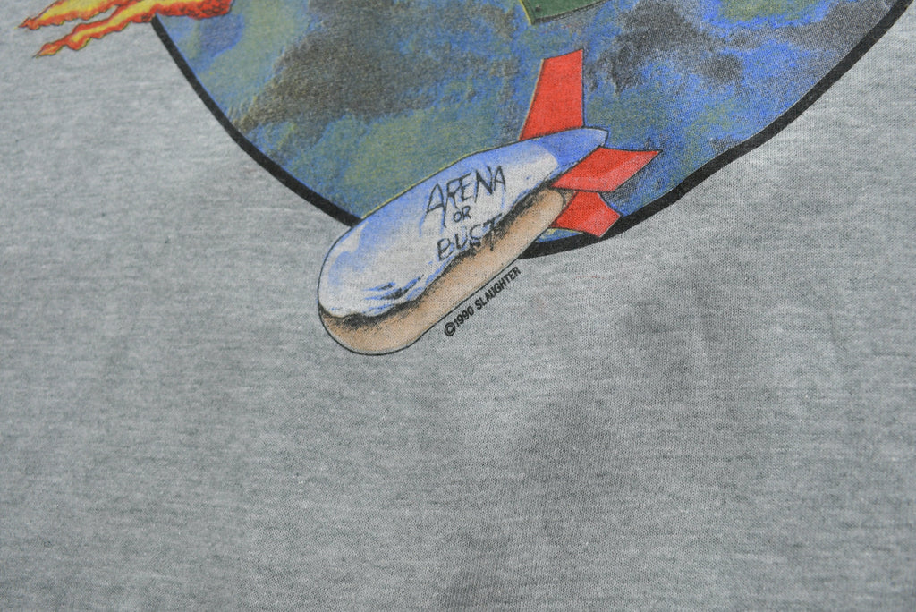 Vintage 1990 Slaughter Stick It To Ya Tour T-shirt