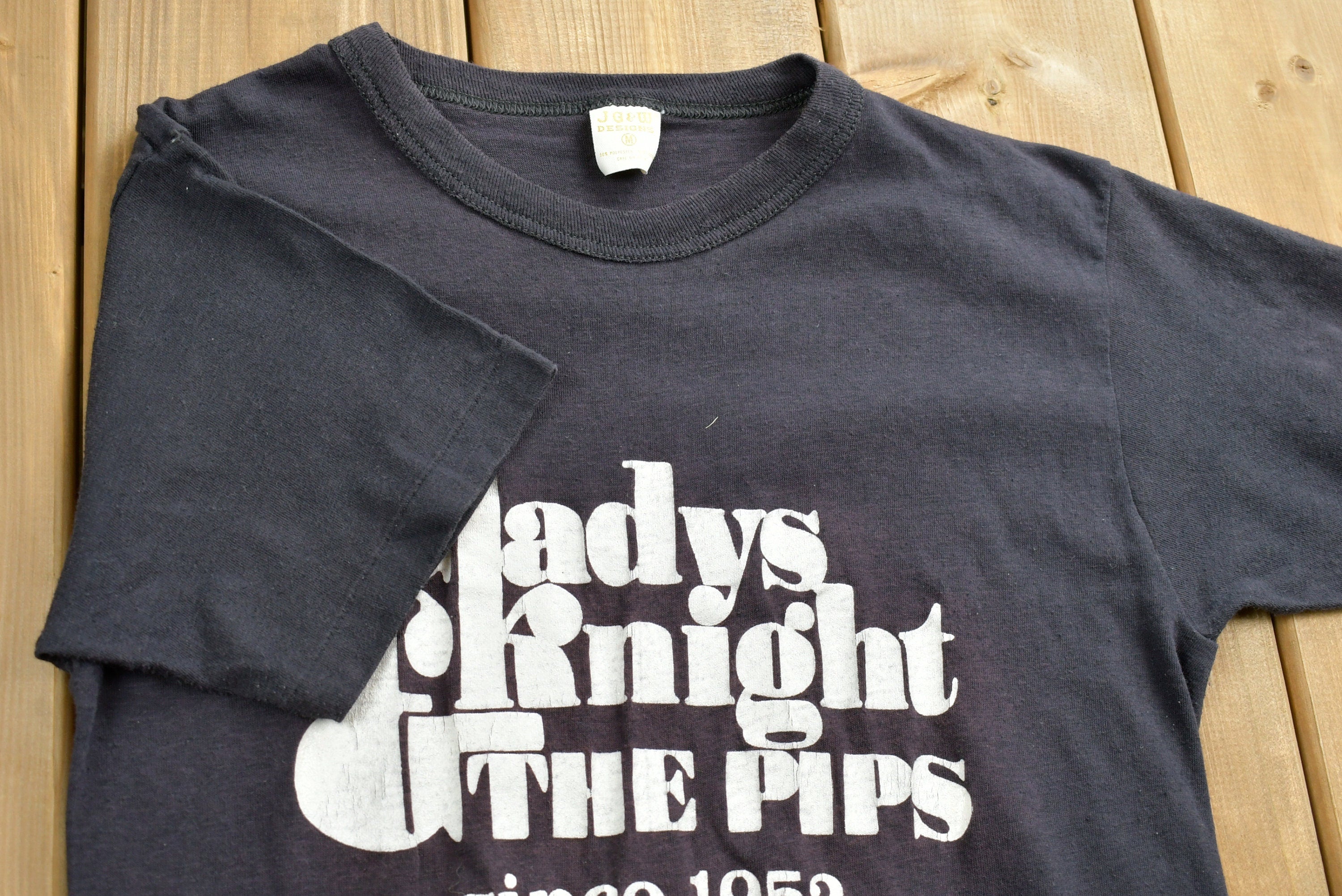Vintage 1980s Gladys Knight And The Pips T-shirt