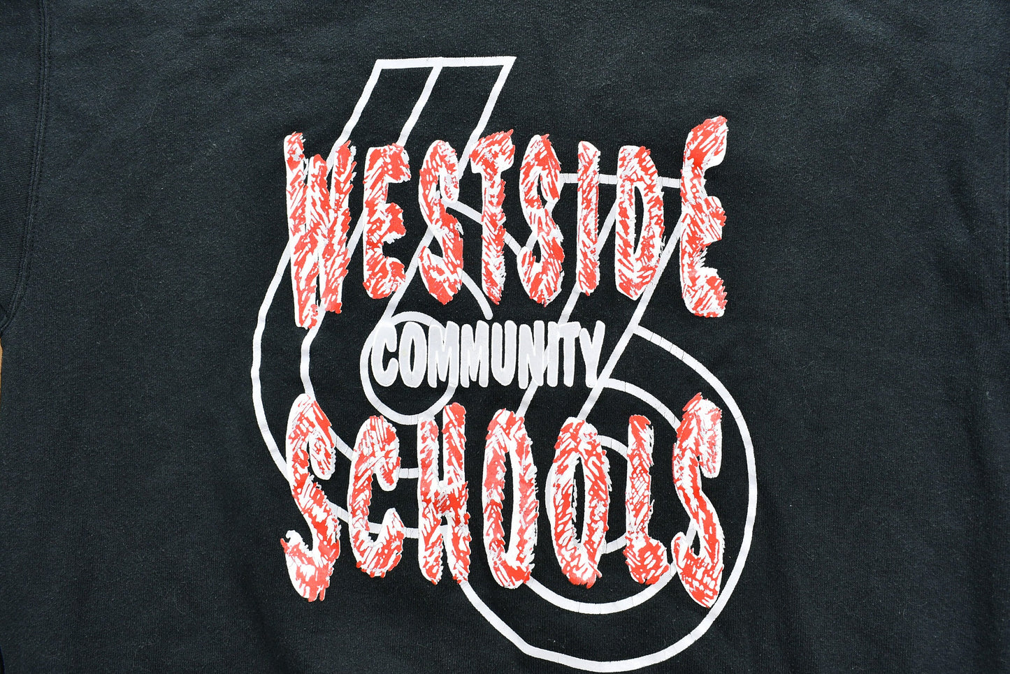 Vintage 1980s Westside Community Schools Crewneck / District 66 / Omaha, Nebraska / Vintage Sweatshirt / Streetwear / Athleisure Sportswear