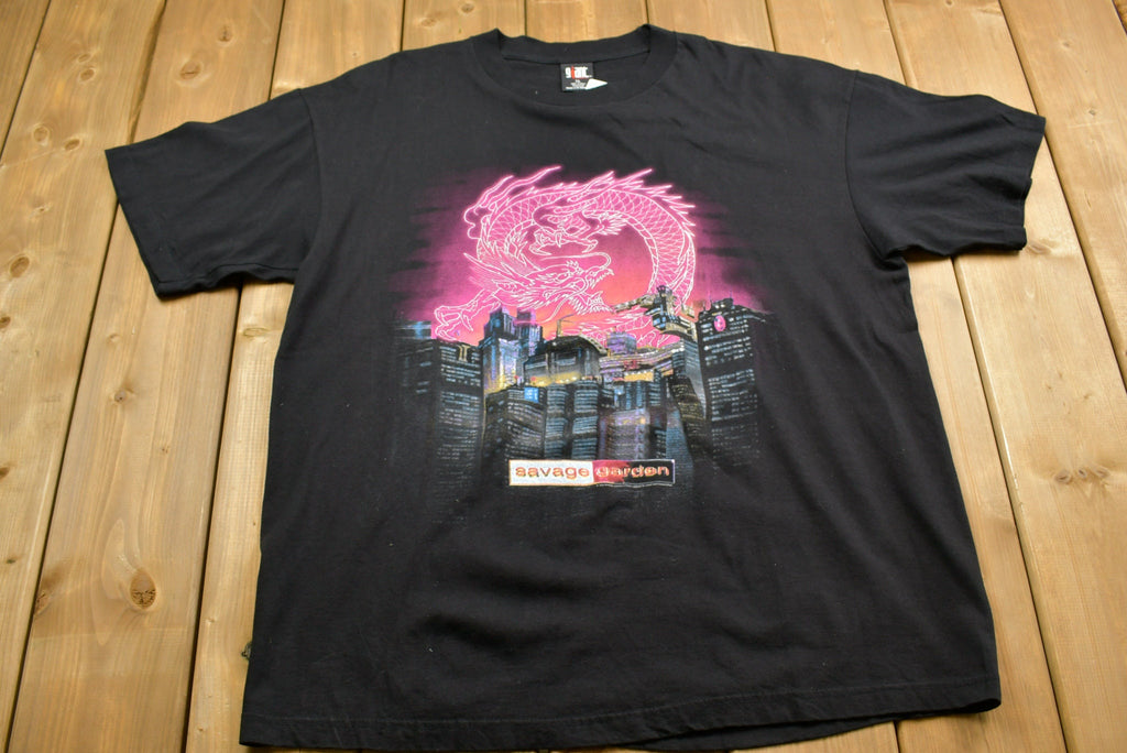 Vintage 1998 Savage Garden To The Moon And Back Tour T-shirt