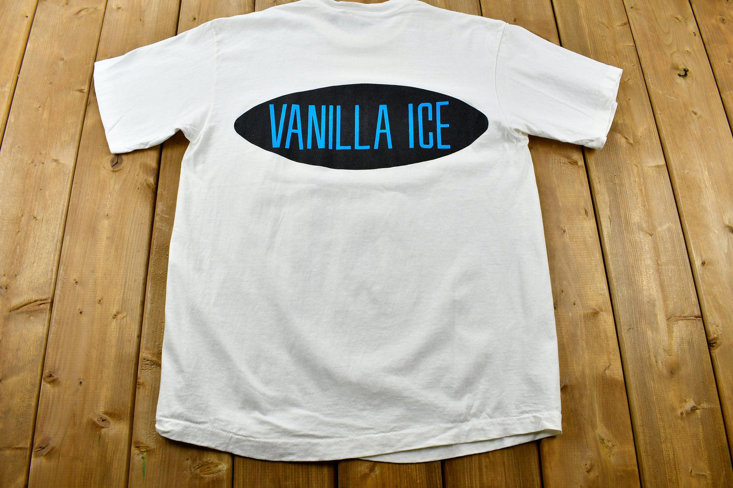 Vintage Deadstock 1990 Vanilla Ice Tour T-shirt / Band Tee / Single Stitch / Made in USA / 90s T-shirt / Brockum / Premium Vintage