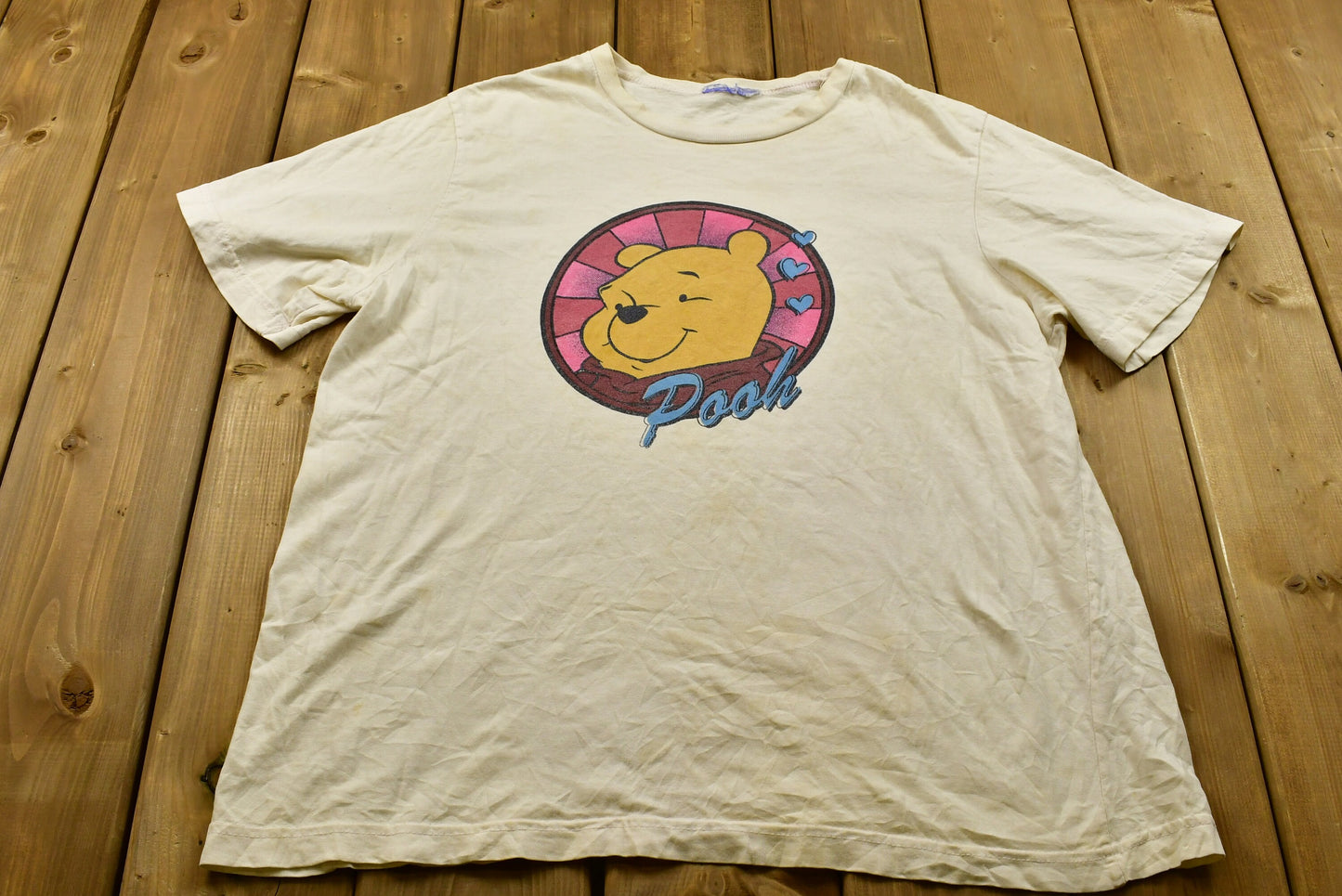 Winnie The Pooh Vintage Cartoon T-Shirt / 90s Graphic Tee /  Cartoonist / American Streetwear