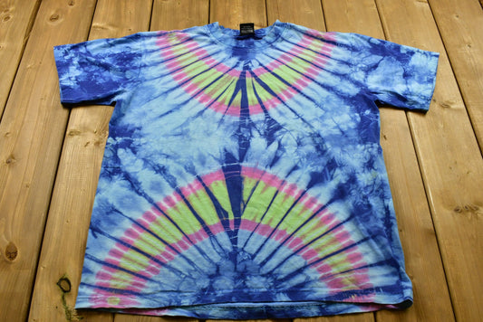 Vintage Tie Dye Short Slevve T-Shirt / Graphic / 80s / 90s / Streetwear / Retro Style