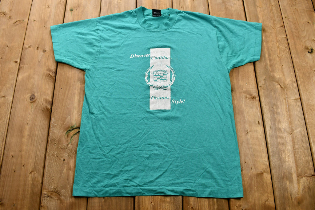 Vintage 1980s Thomas Cadillac Dealership T-Shirt