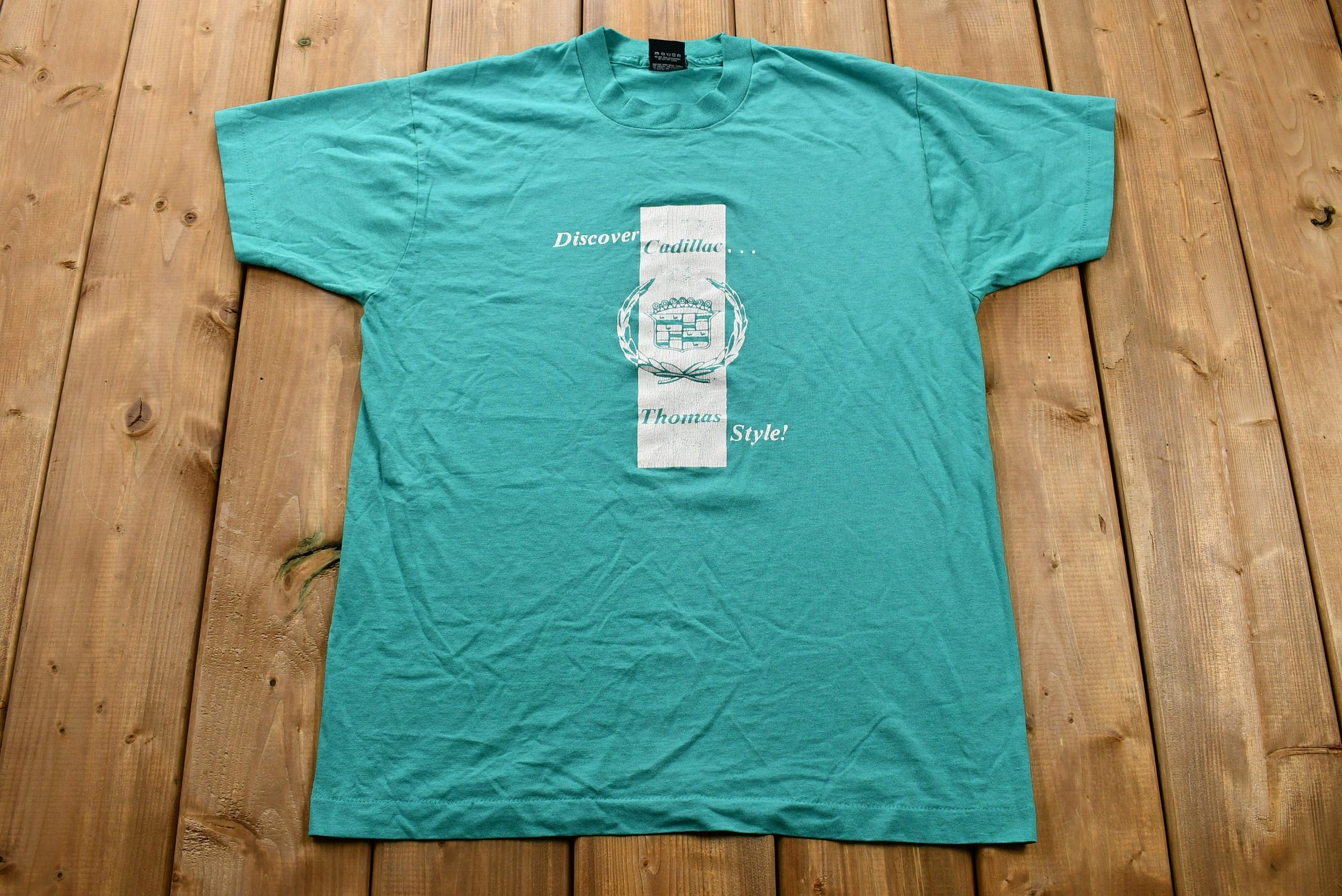 Vintage 1980s Thomas Cadillac Dealership T-Shirt