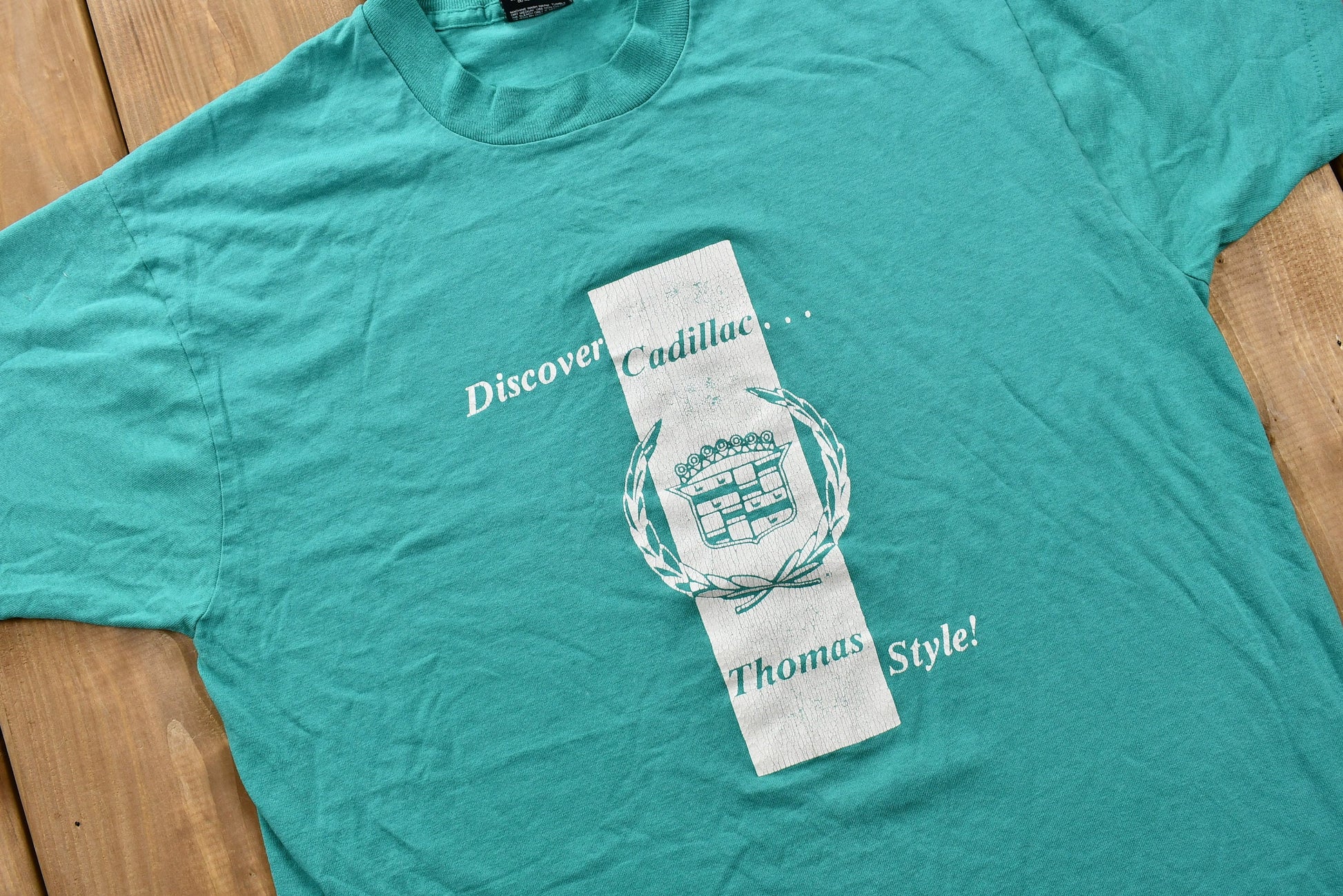Vintage 1980s Thomas Cadillac Dealership T-Shirt