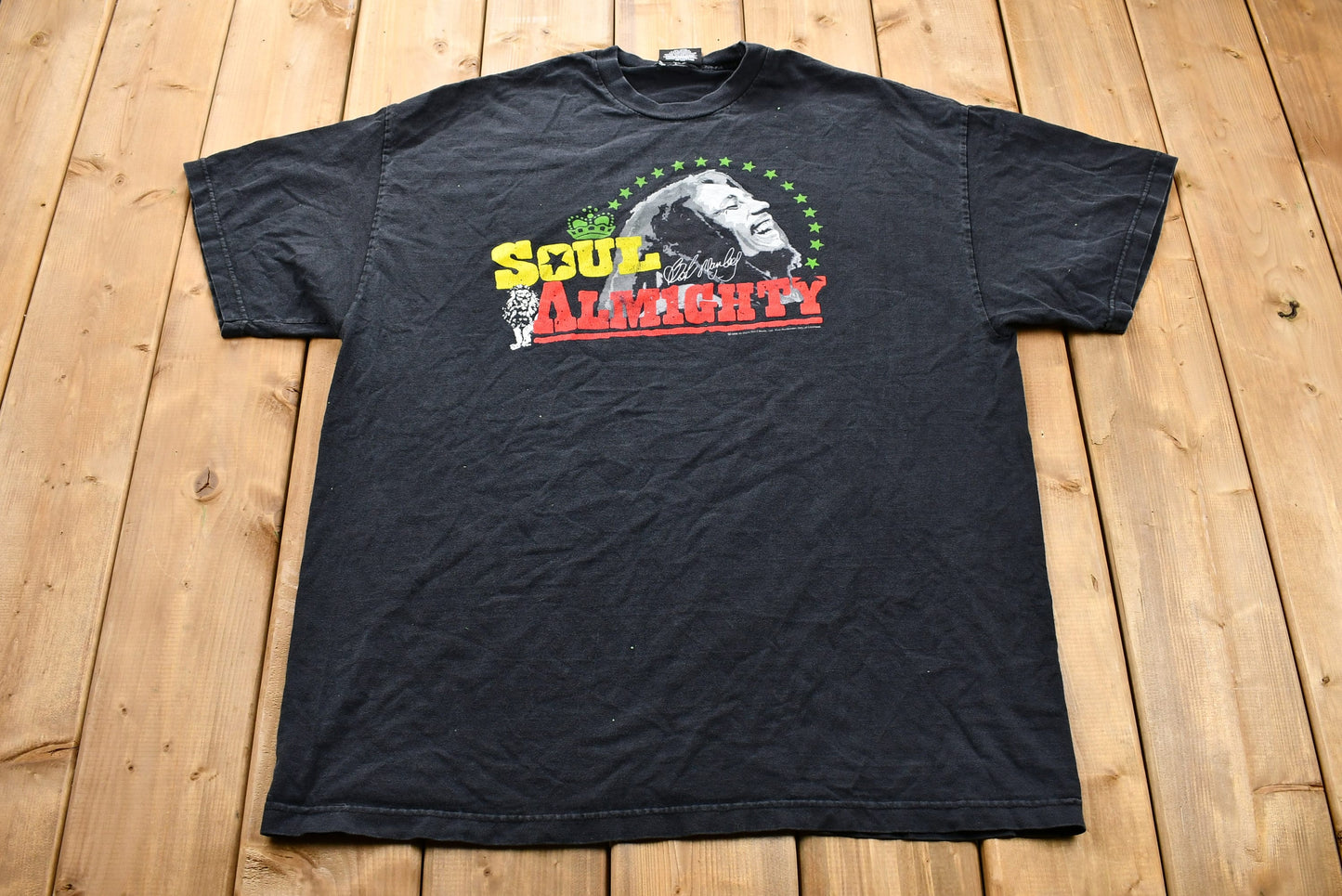 Vintage Soul Almighty Bob Marley T-Shirt / Vintage Streetwear / Retro Style / Athleisure