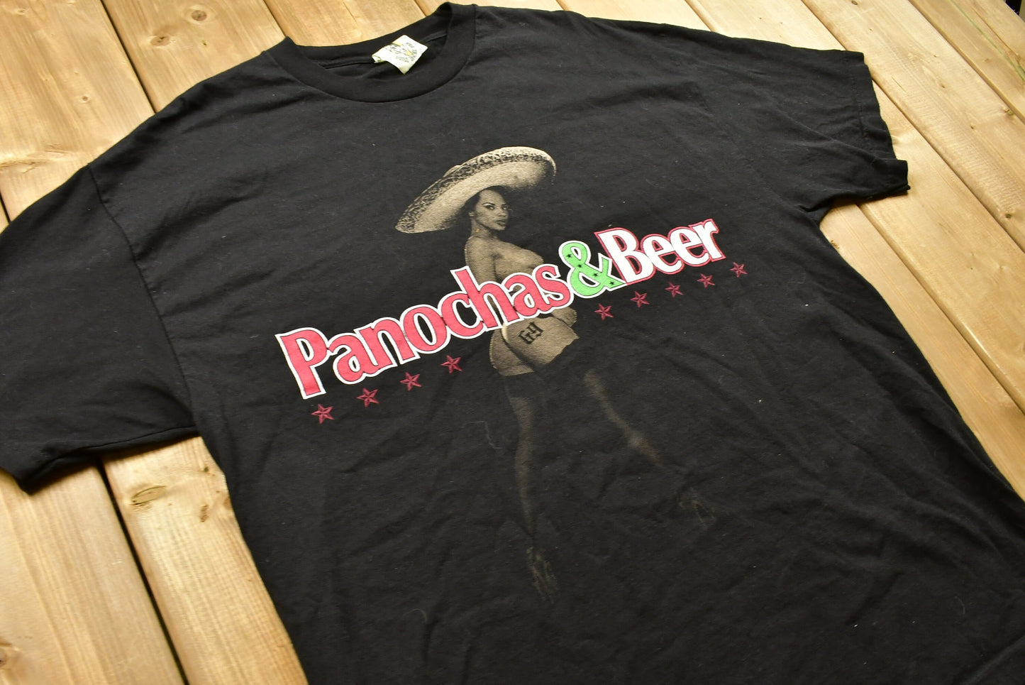 Vintage Panochas & Beer T-Shirt / Vacation / Retro Style / Travel / Tourism