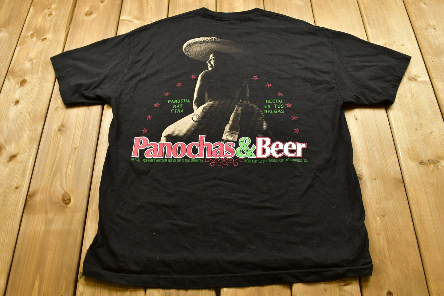 Vintage Panochas & Beer T-Shirt / Vacation / Retro Style / Travel / Tourism