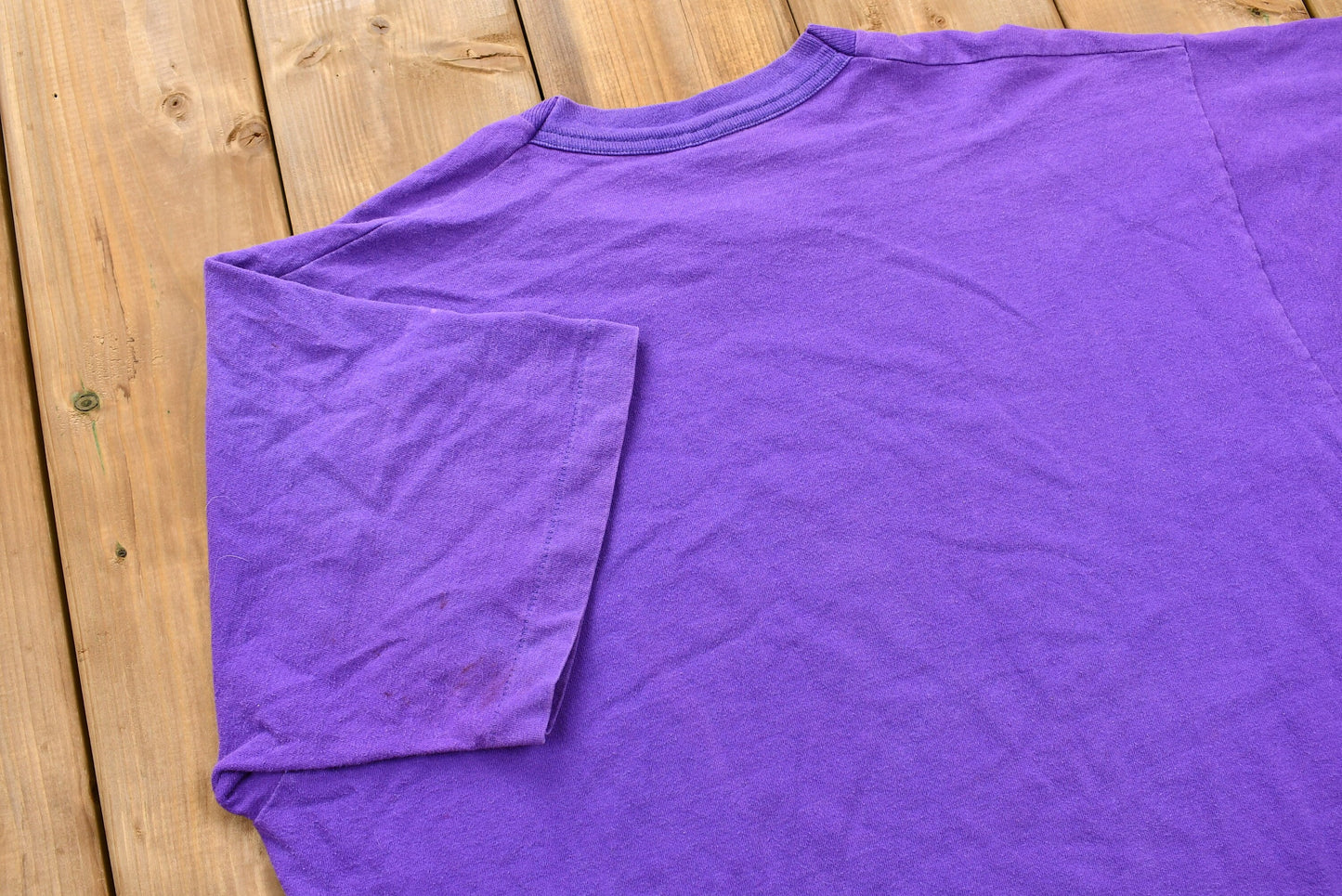 Vintage 1990s Life Is Precious Purple T-Shirt / Single Stitch / 90s Streetwear / Retro Style / Vintage Athleisure