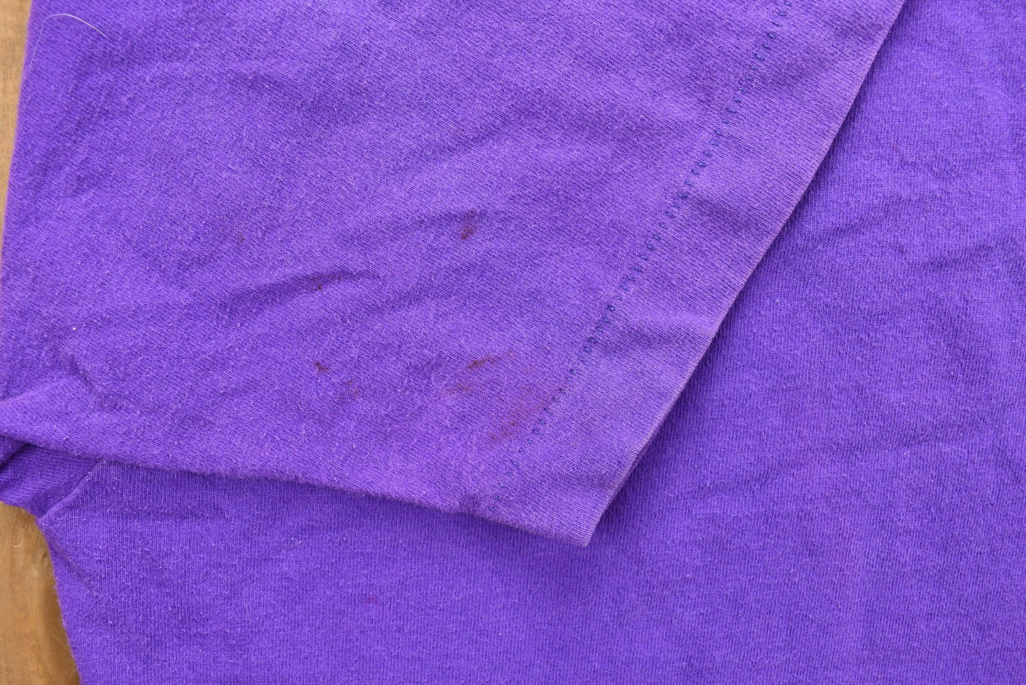 Vintage 1990s Life Is Precious Purple T-Shirt / Single Stitch / 90s Streetwear / Retro Style / Vintage Athleisure