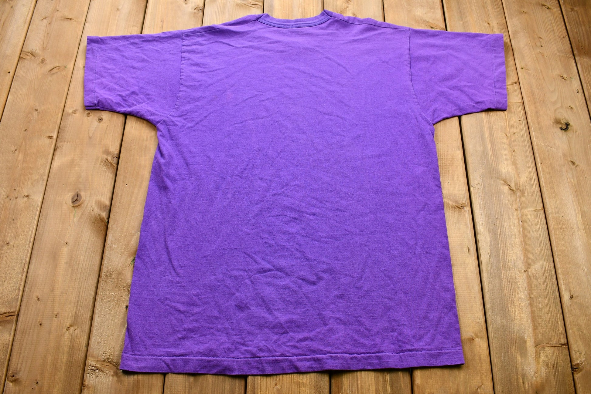 Vintage 1990s Life Is Precious Purple T-Shirt