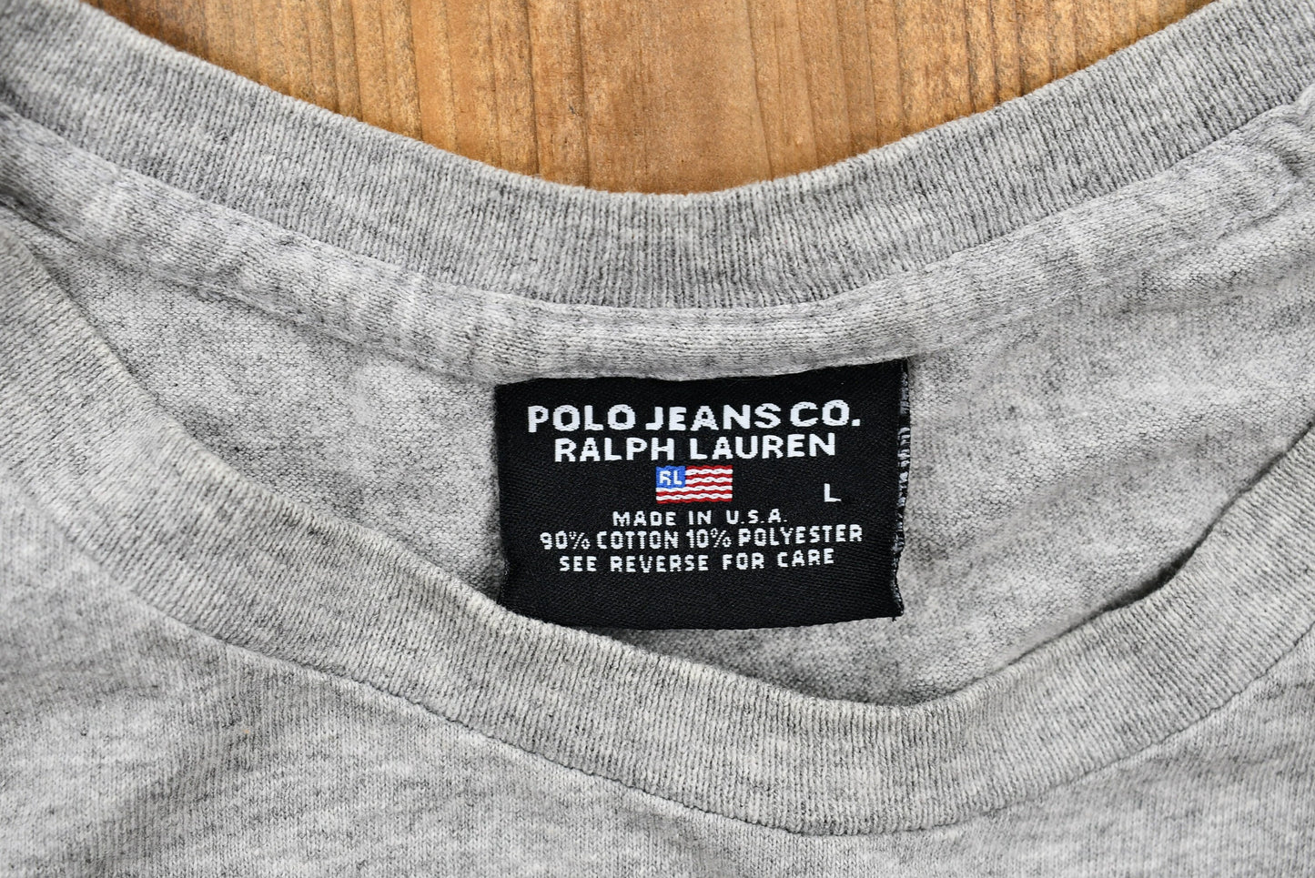 Vintage 1990s Polo Jeans Company T-Shirt / Ralph Lauren / Made in USA / 90s Streetwear / Vintage Athleisure / Brand and Logo