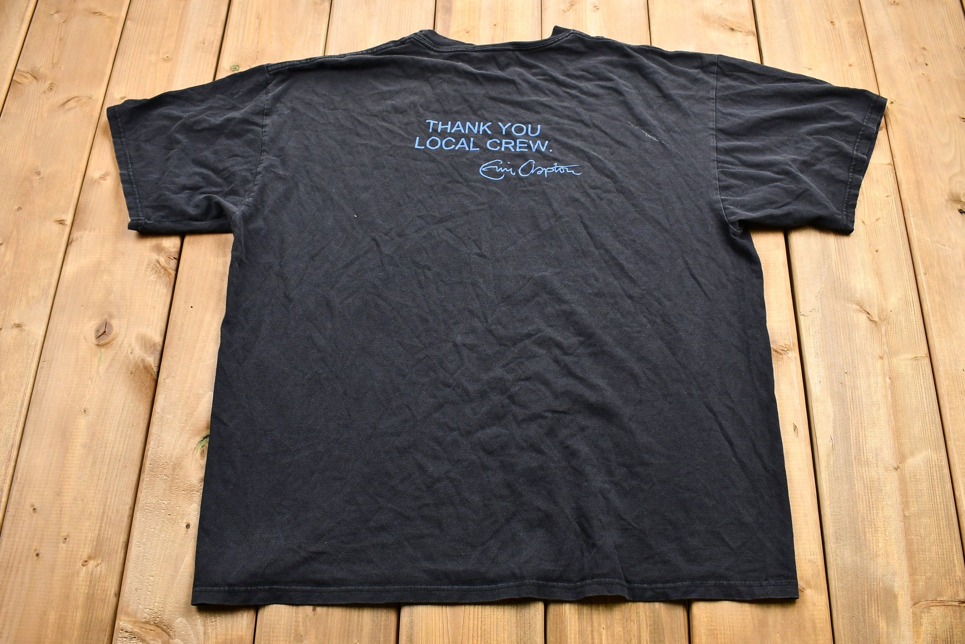 Vintage 2001 Eric Clapton World Tour T-Shirt