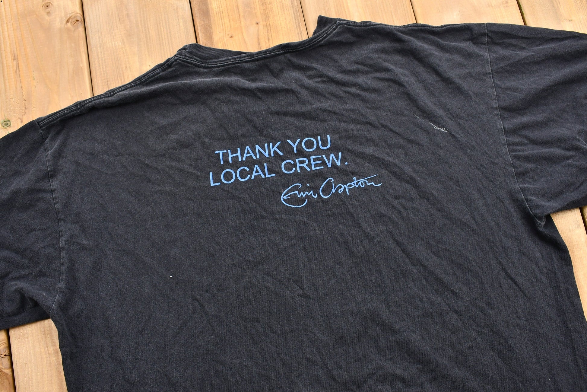 Vintage 2001 Eric Clapton World Tour T-Shirt