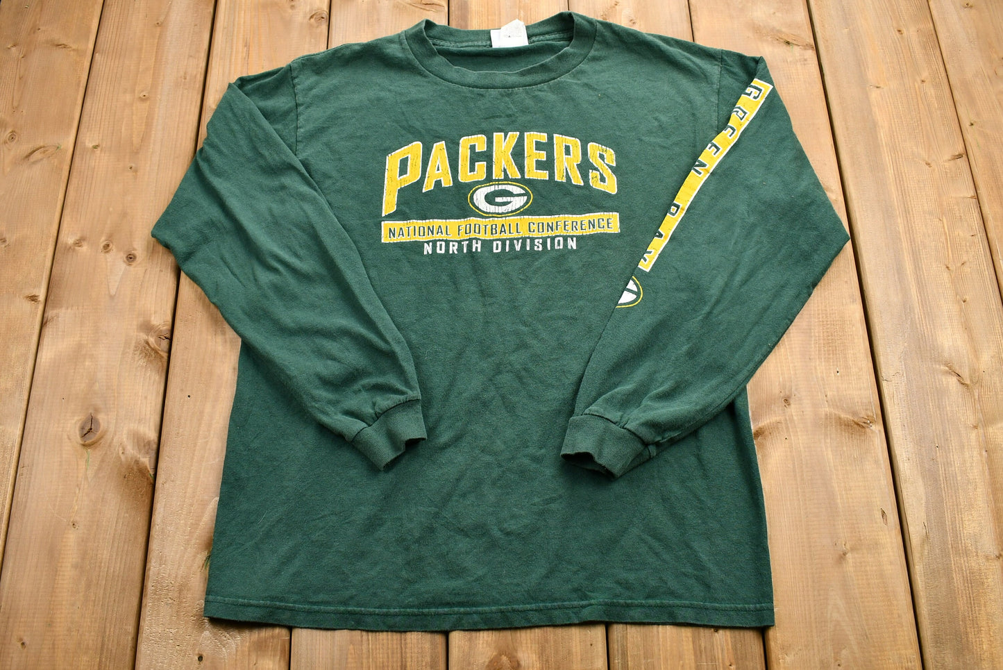 Vintage 1990s Green Bay Packers Long-Sleeve T-Shirt / NFL / 90s Streetwear / Athleisure / Vintage Sportswear / 90s Athleticwear