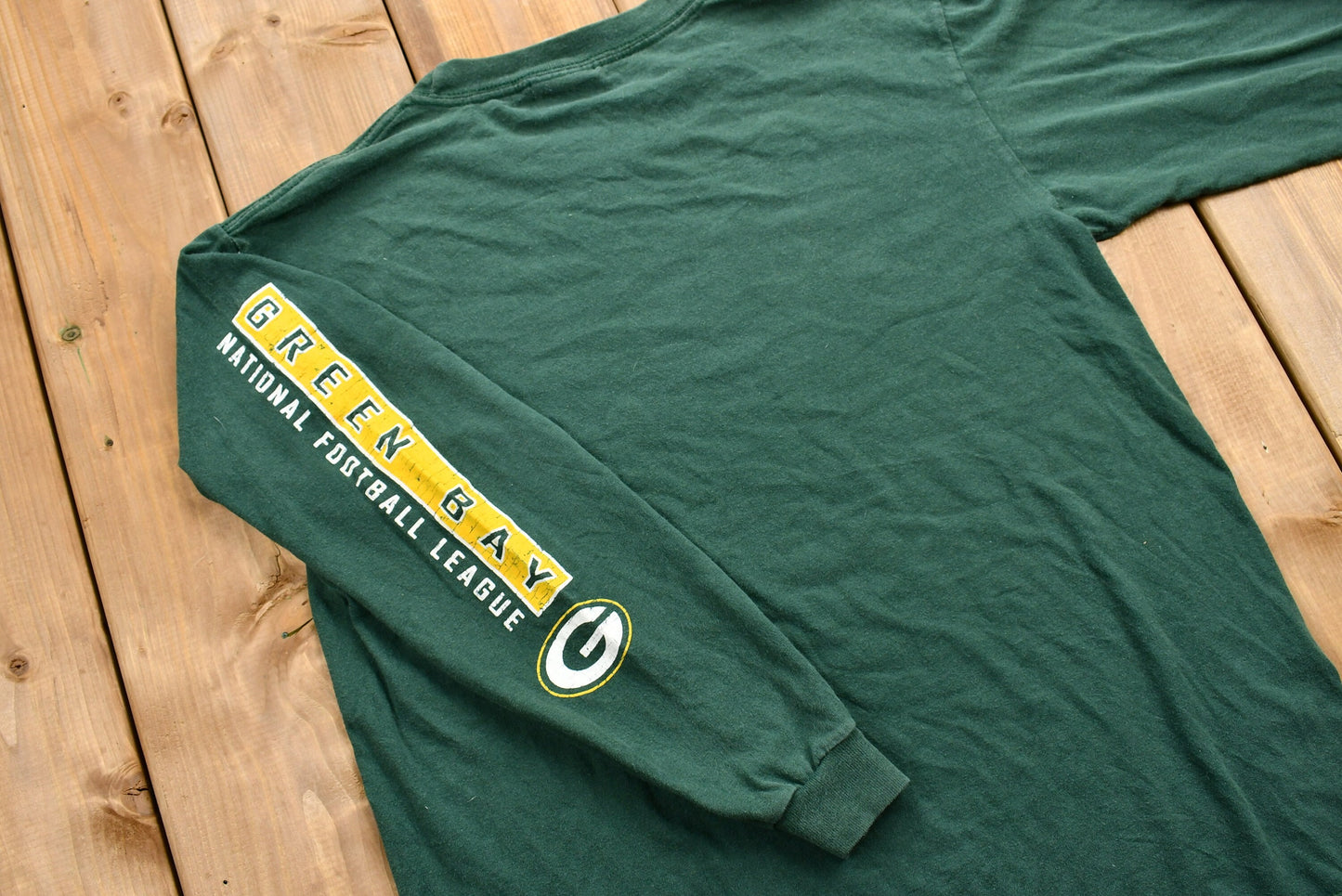 Vintage 1990s Green Bay Packers Long-Sleeve T-Shirt / NFL / 90s Streetwear / Athleisure / Vintage Sportswear / 90s Athleticwear