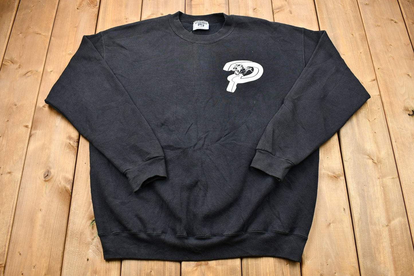 Vintage 1990s Palatine Panthers Baseball Crewneck Sweatshirt / High School Sports / 90s Crewneck / Streetwear / Vintage Athleisure