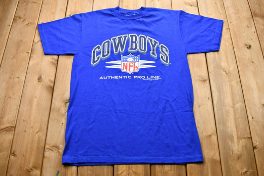 Vintage 1996 Dallas Cowboys T-Shirt / NFL / Authentic Pro Line / 90s Streetwear / Athleisure / Made in Canada / Vintage Sportswear