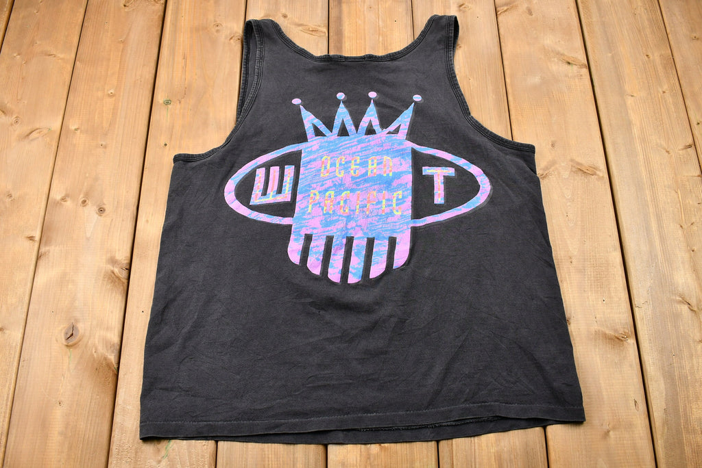Vintage 1990s Ocean Pacific West Graphic Tank Top