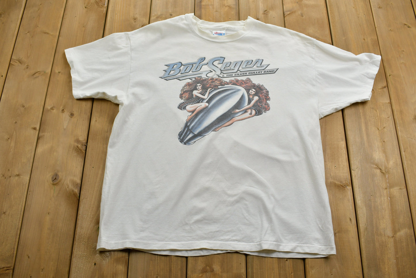 Vintage 1996 Bob Seger North American Tour T-shirt / Band Tee / Single Stitch / Made in USA / 90s T-shirt / Brockum / Premium Vintage