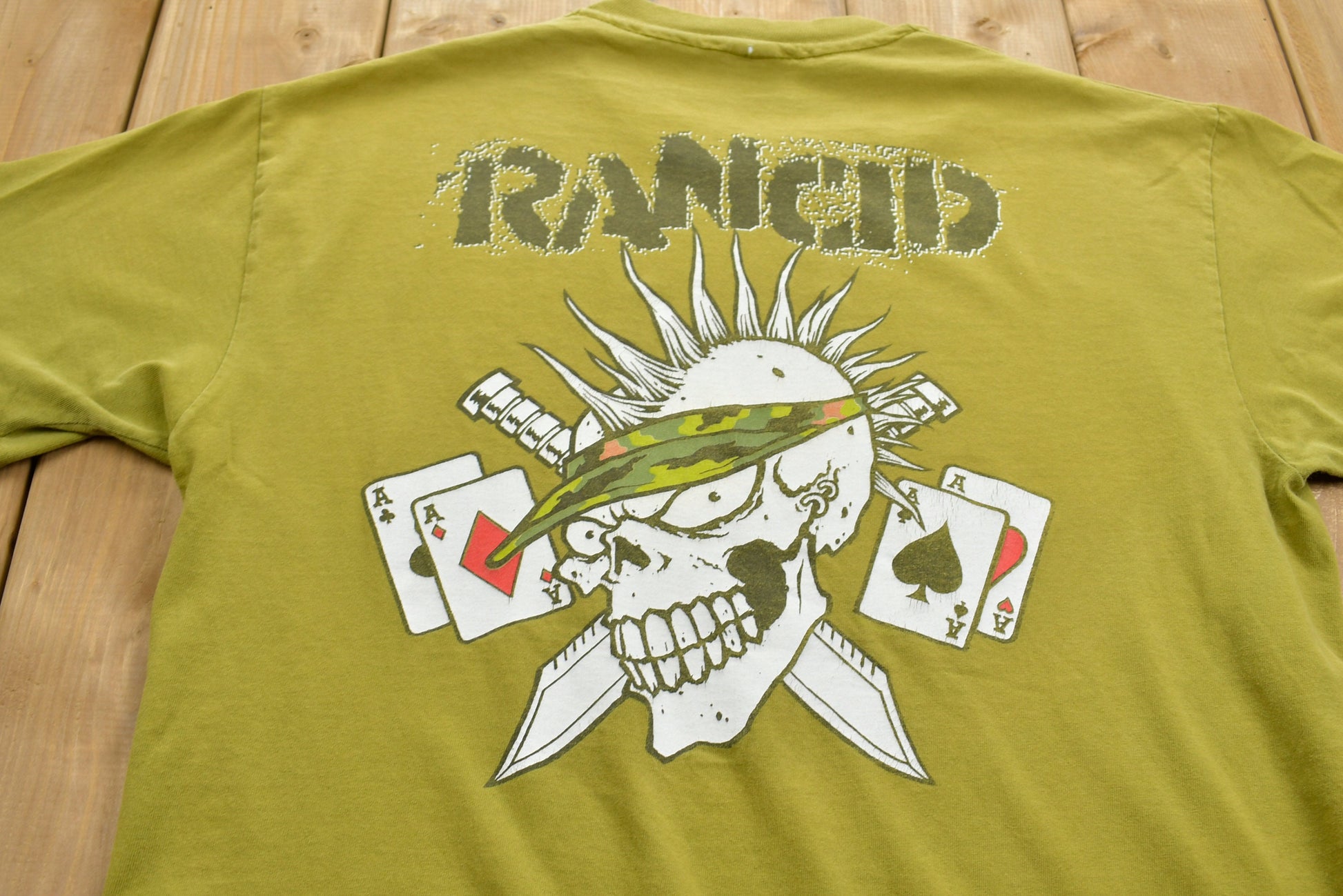 Vintage 1990s Rancid Tour T-shirt