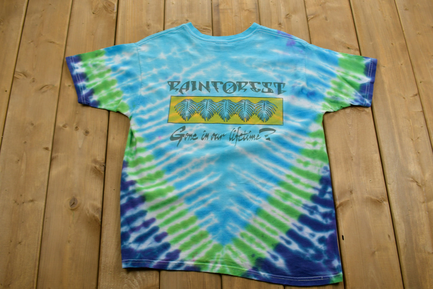 Vintage 1989 Grateful Dead Rainforest Tie Dye T-shirt / -  Norway