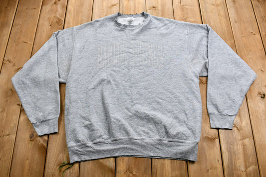 Vintage 1990s Ultra-Faded "Harbor Springs" Pullover Crewneck / Michigan / Distressed / Vintage Sweatshirt / American Sportswear