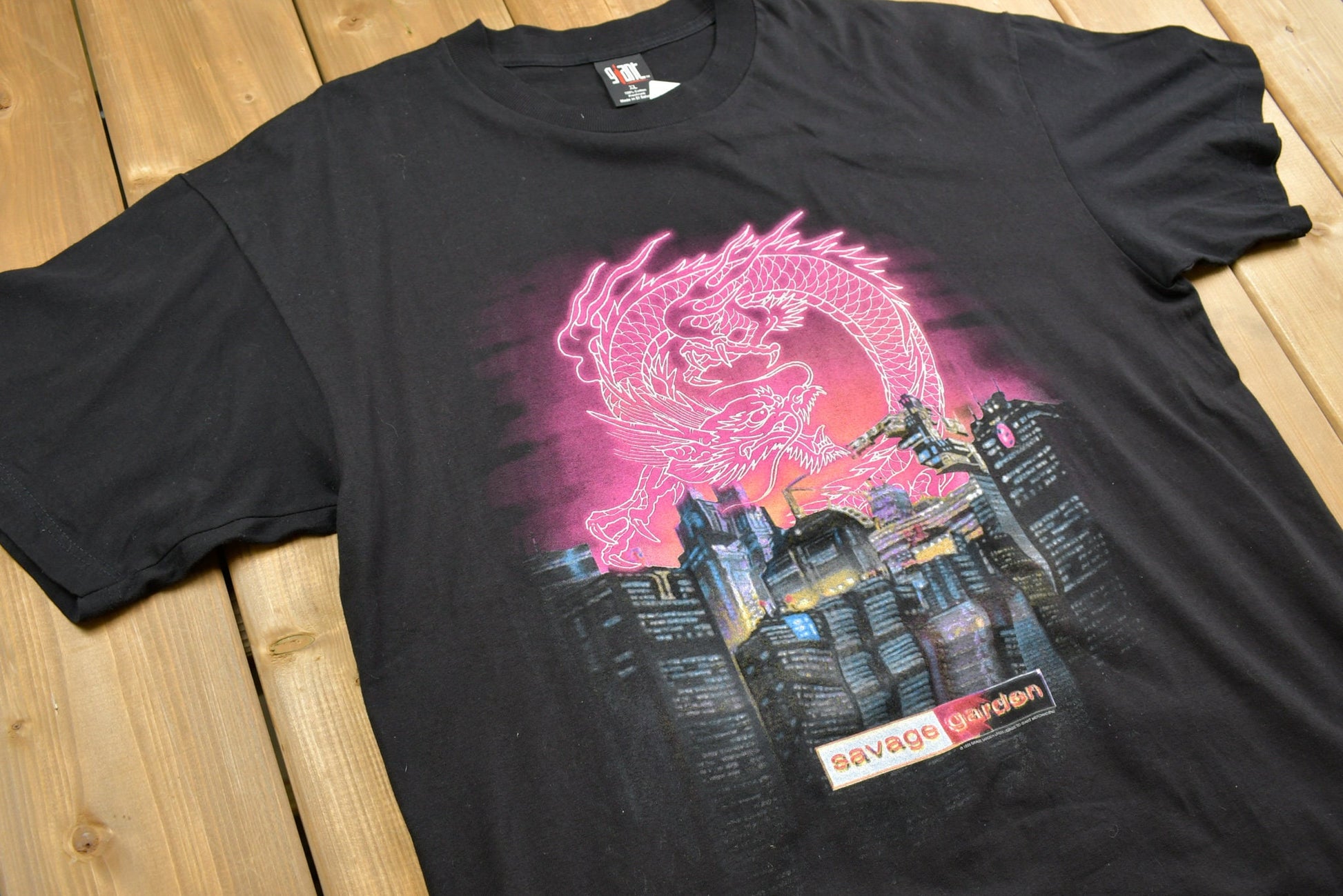 Vintage 1998 Savage Garden To The Moon And Back Tour T-shirt